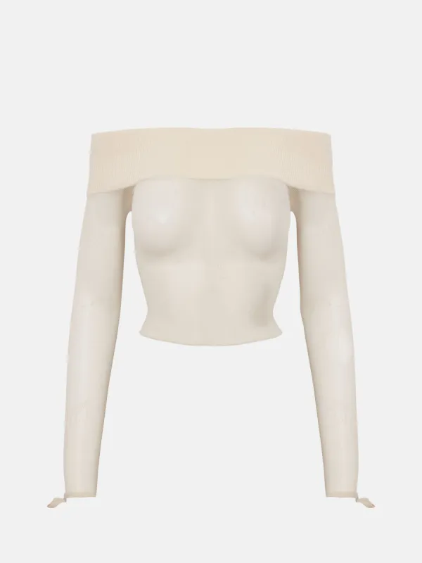 Rum Top Oyster sold by Poster Girl