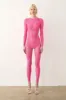 Hen Jumpsuit Pink sold by Poster Girl
