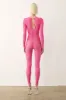 Hen Jumpsuit Pink sold by Poster Girl