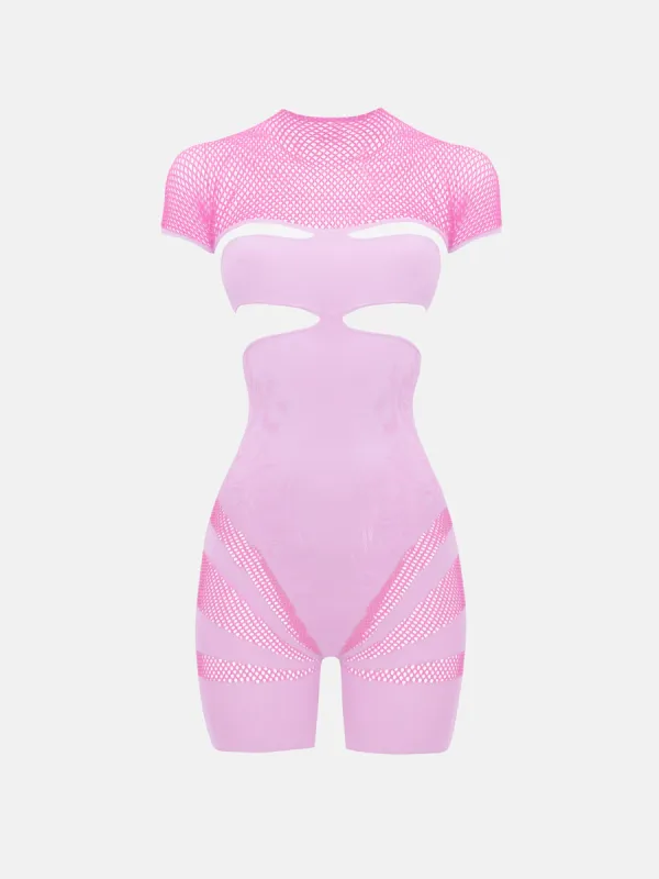 Pollard Playsuit Lilac sold by Poster Girl