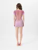 Pin-Up Mini Dress Lilac sold by Poster Girl