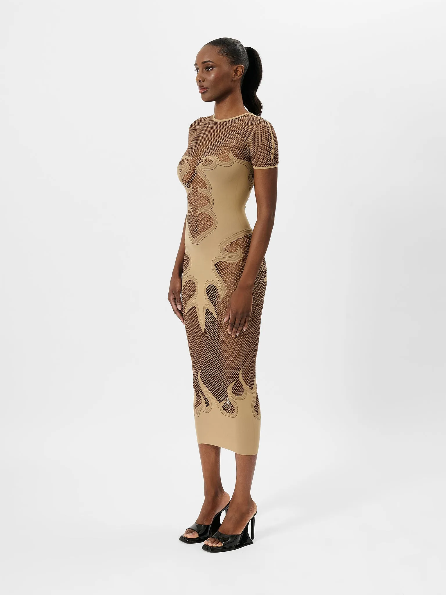 Peachy Dress Beige sold by Poster Girl product image thumbnail 5