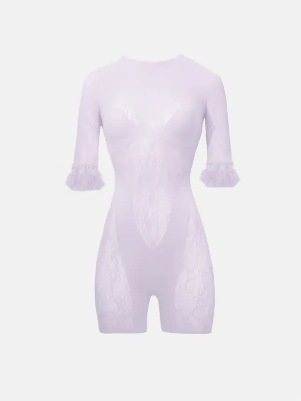 Vanderbilt Playsuit Lilac sold by Poster Girl