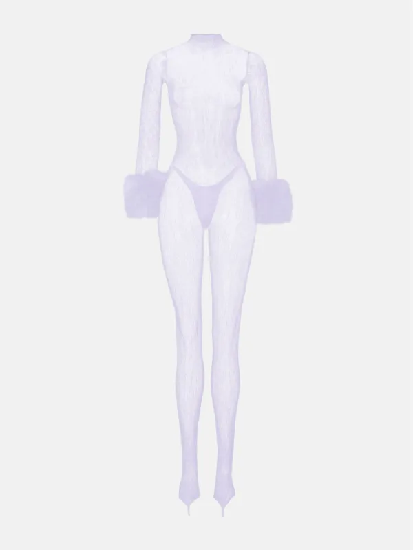 Trophy Jumpsuit Lilac sold by Poster Girl