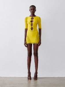 Miranda Dress Sunshine Yellow sold by Poster Girl