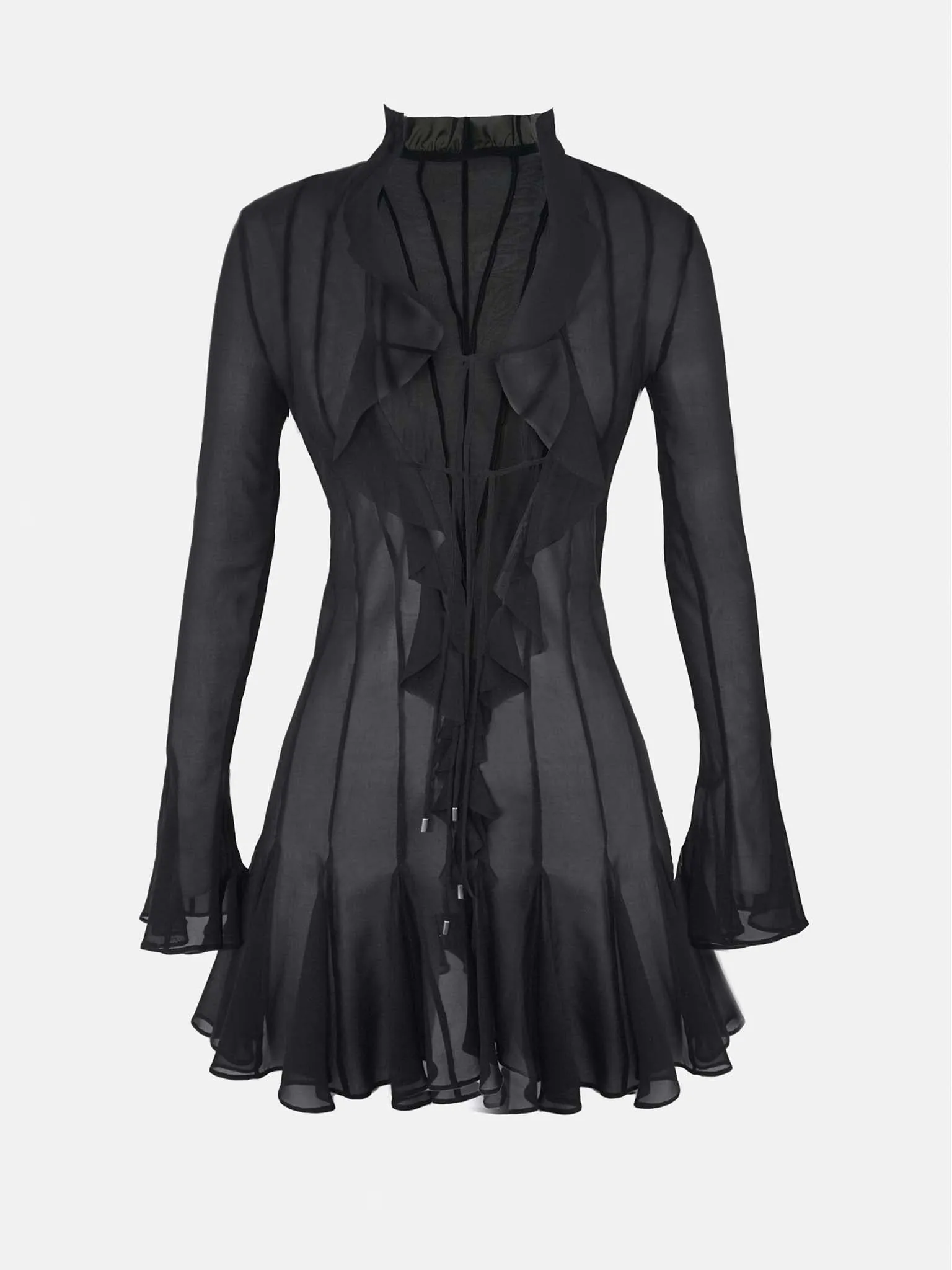 Dakota Mini Dress Raven Black sold by Poster Girl