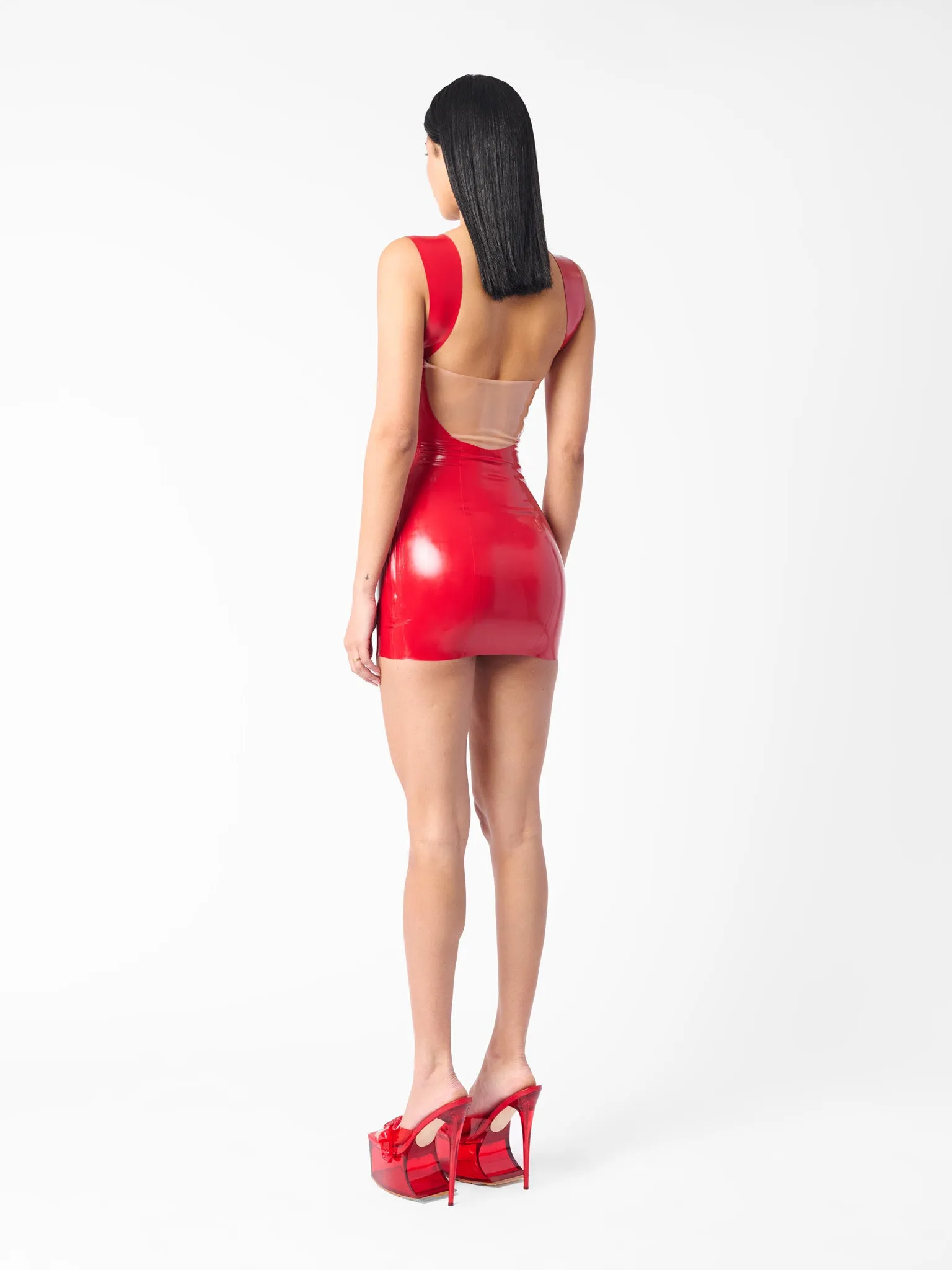 Hollywood Latex Dress Red sold by Poster Girl product image thumbnail 5