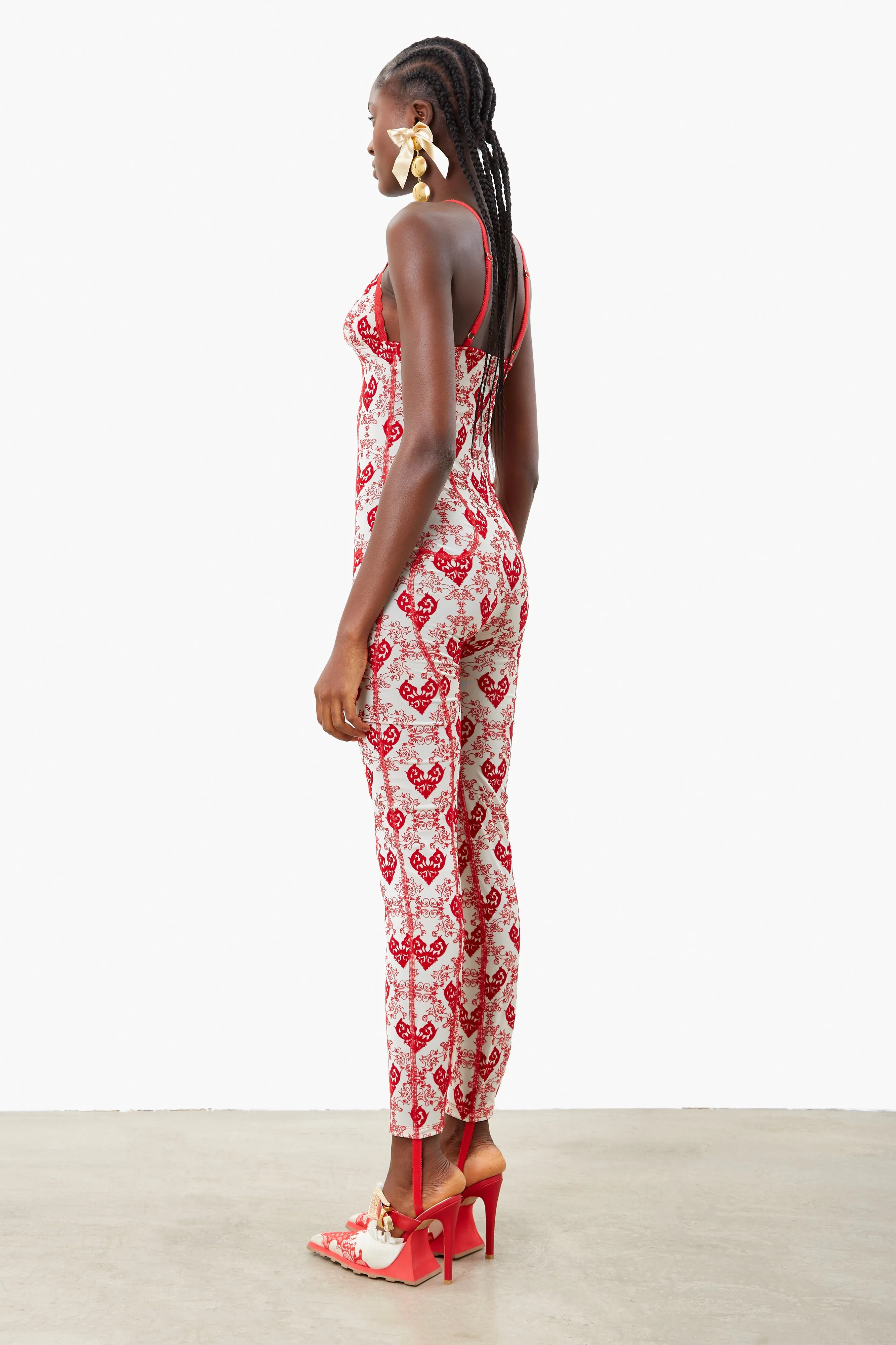 Scarlett Jumpsuit Red sold by Poster Girl product image thumbnail 4