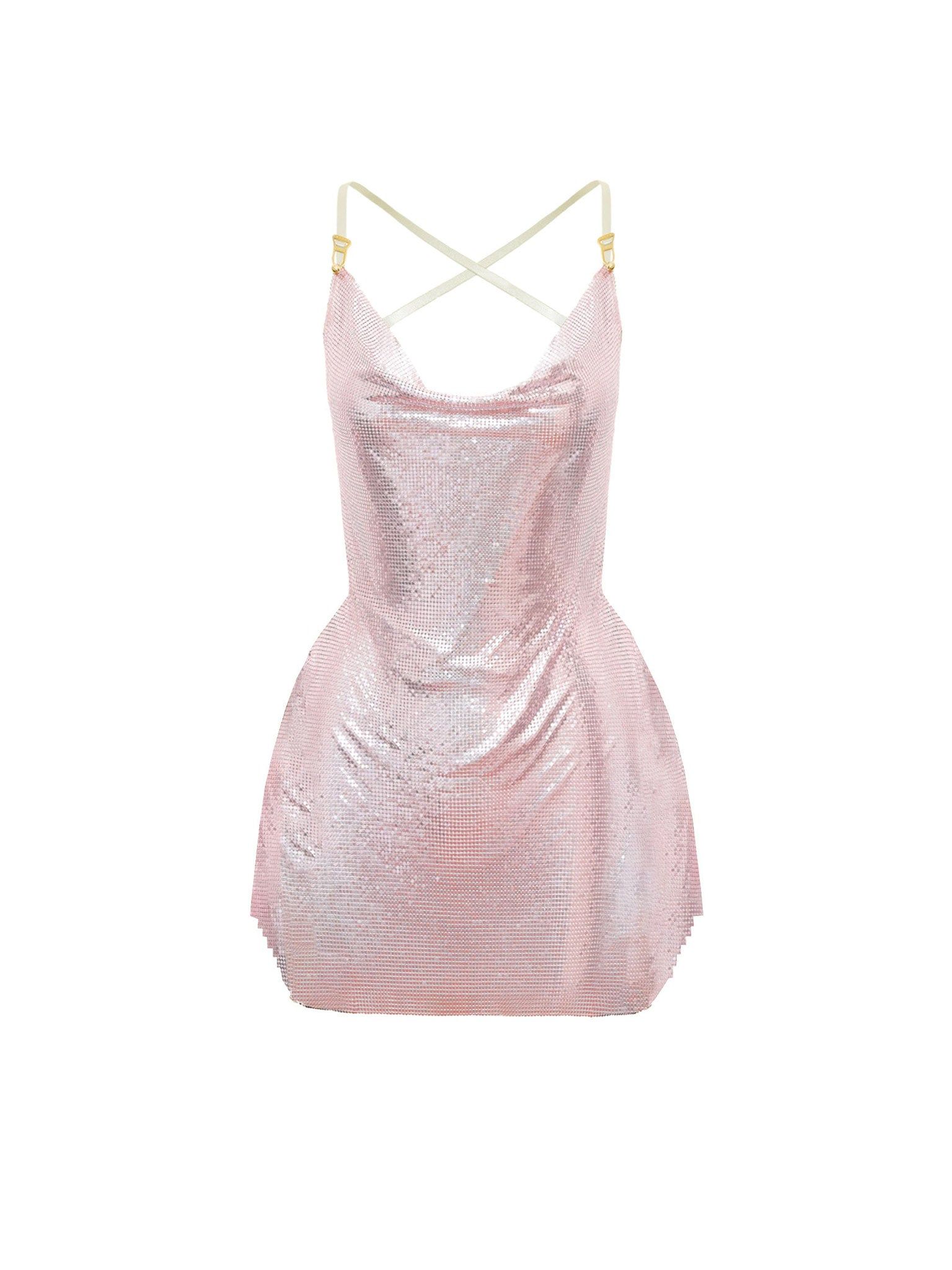 Calypso Dress Blush Pink sold by Poster Girl