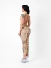 Knockout Jumpsuit Beige Zebra Print sold by Poster Girl