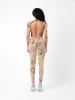 Knockout Jumpsuit Beige Zebra Print sold by Poster Girl