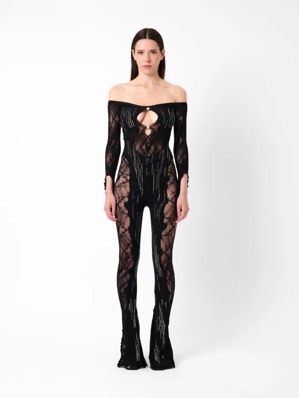 Exclusive Adella Jumpsuit Black sold by Poster Girl