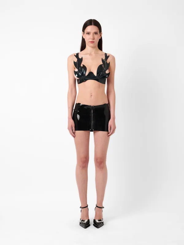 Roast Latex Bra Black sold by Poster Girl