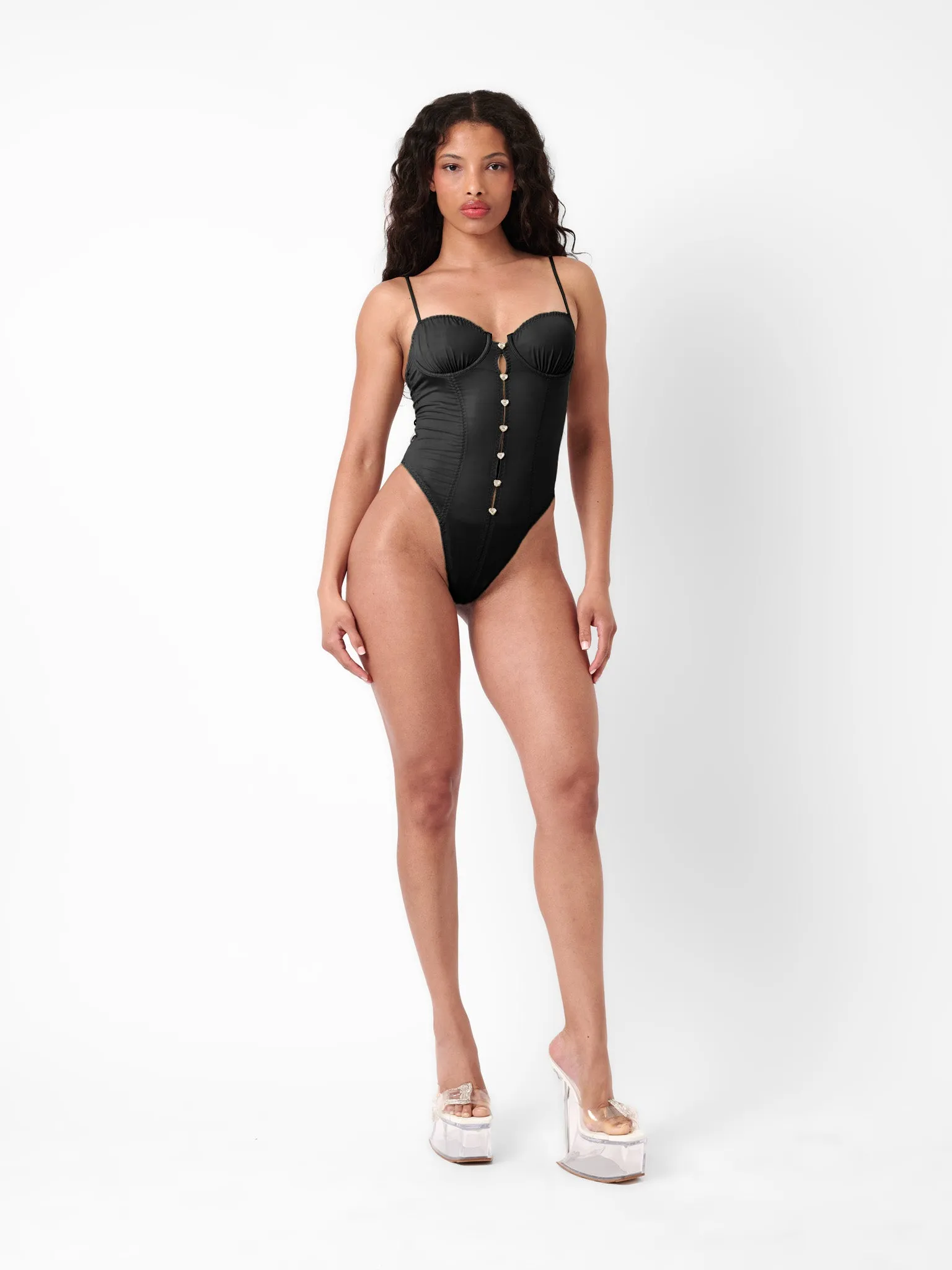 Vixxen Bodysuit Black sold by Poster Girl
