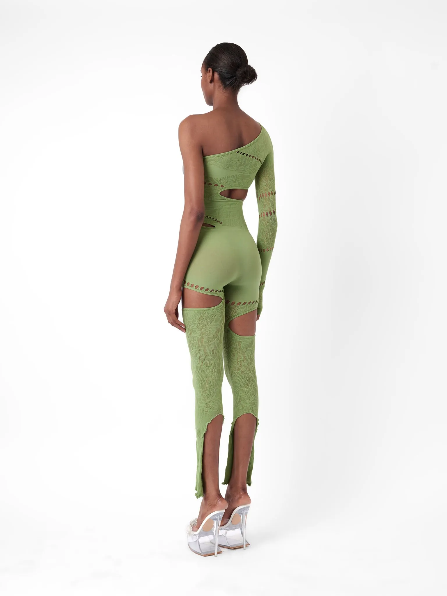 Jinx Jumpsuit Sativa Green sold by Poster Girl product image thumbnail 5