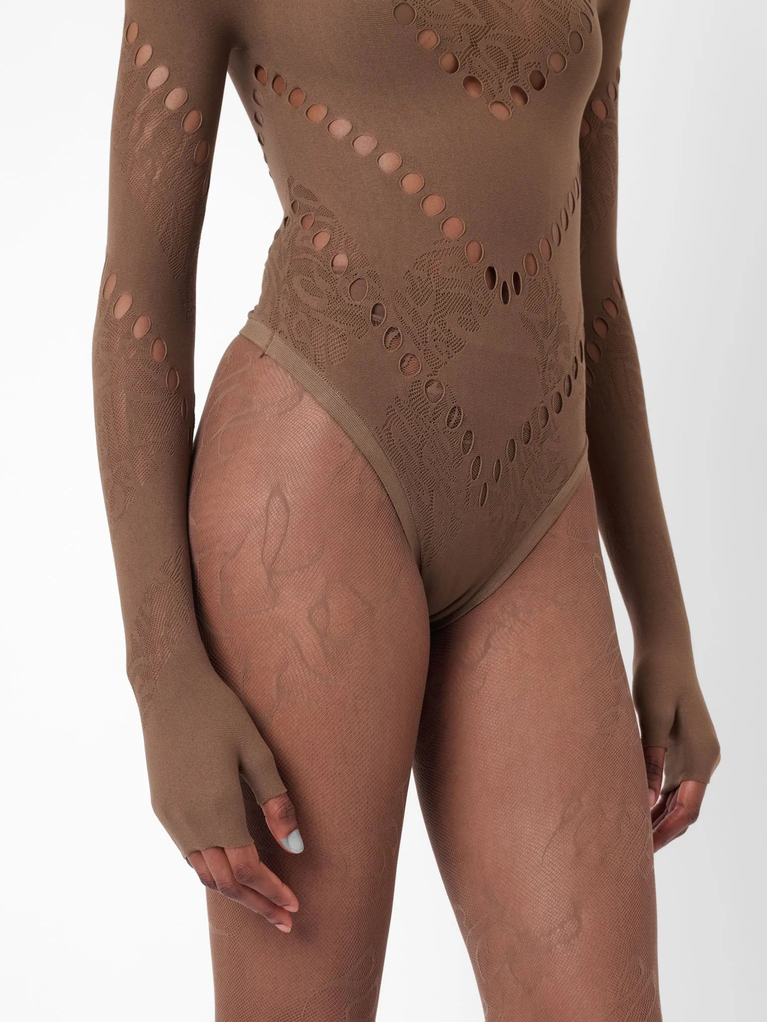 Pearl Bodysuit Kahlua Brown sold by Poster Girl product image thumbnail 2