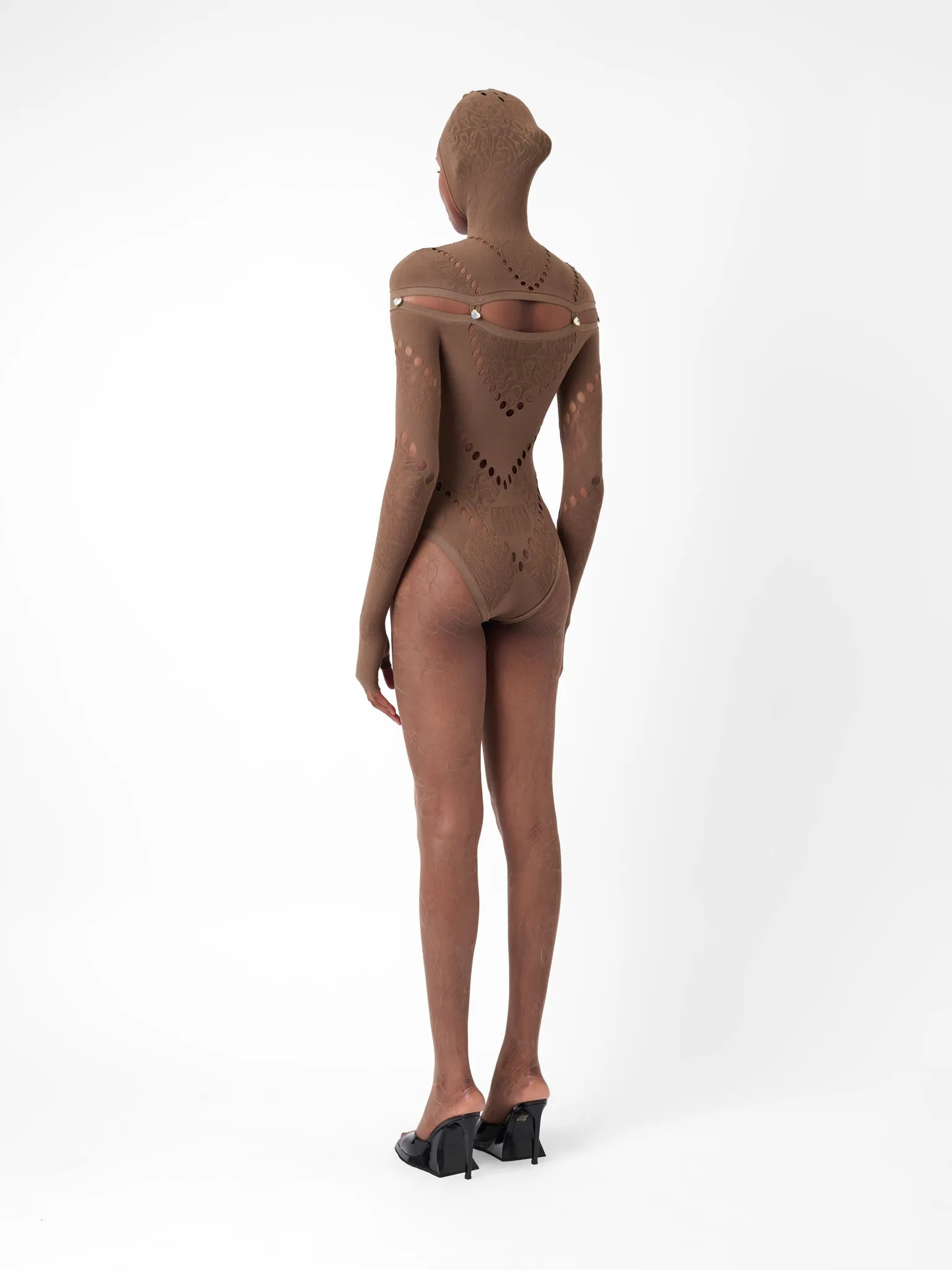 Pearl Bodysuit Kahlua Brown sold by Poster Girl product image thumbnail 5