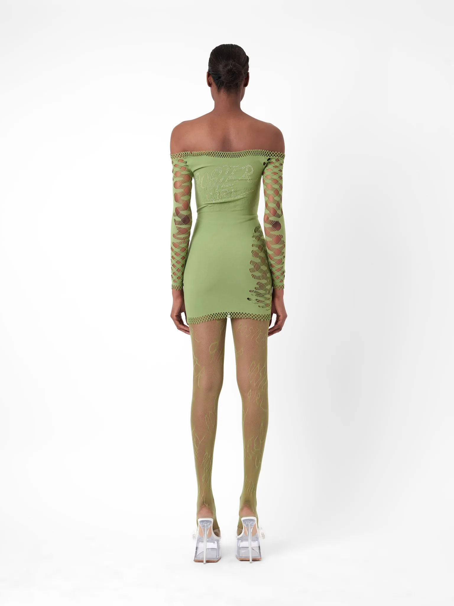 Coco Dress Sativa Green sold by Poster Girl product image thumbnail 3