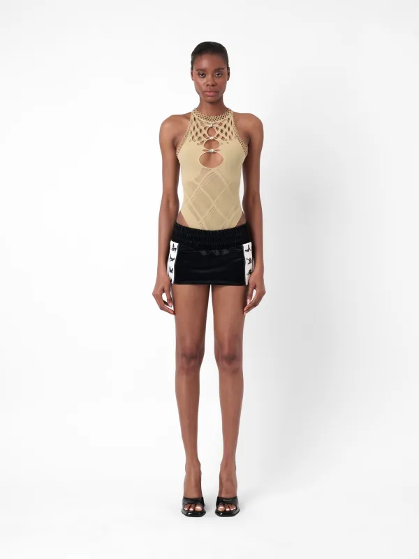 Lulu Bodysuit Clay sold by Poster Girl