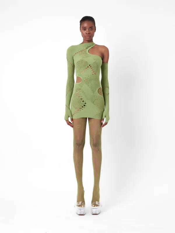 Blaize Dress Sativa Green sold by Poster Girl