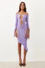 Charlotte Dress Lilac sold by Poster Girl