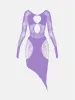 Charlotte Dress Lilac sold by Poster Girl
