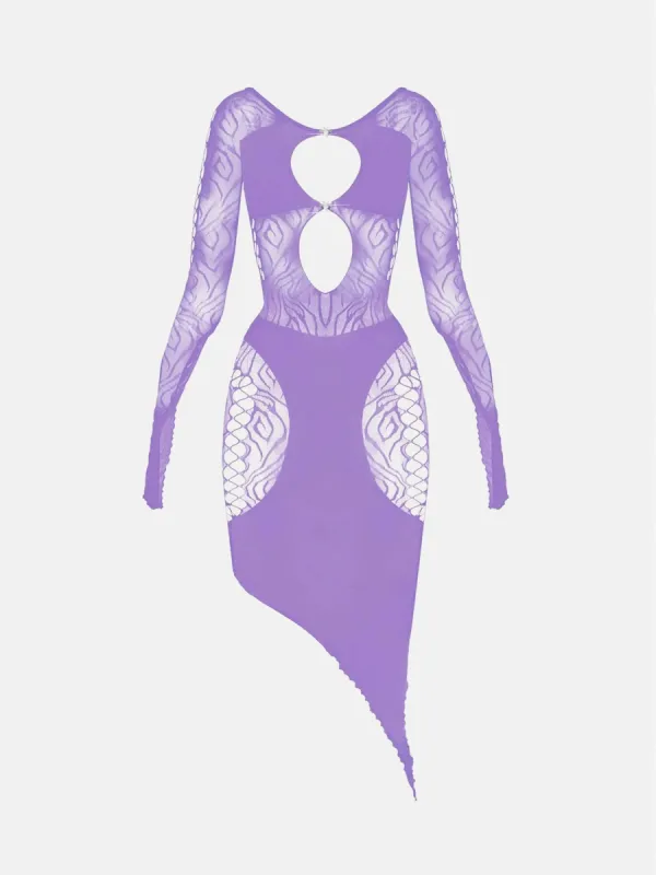 Charlotte Dress Lilac sold by Poster Girl