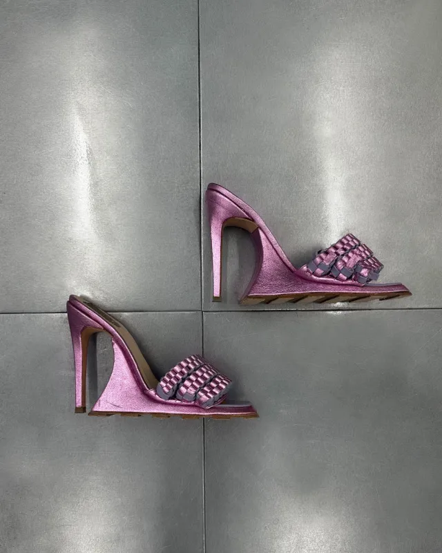 Runway Purple Heels sold by Poster Girl