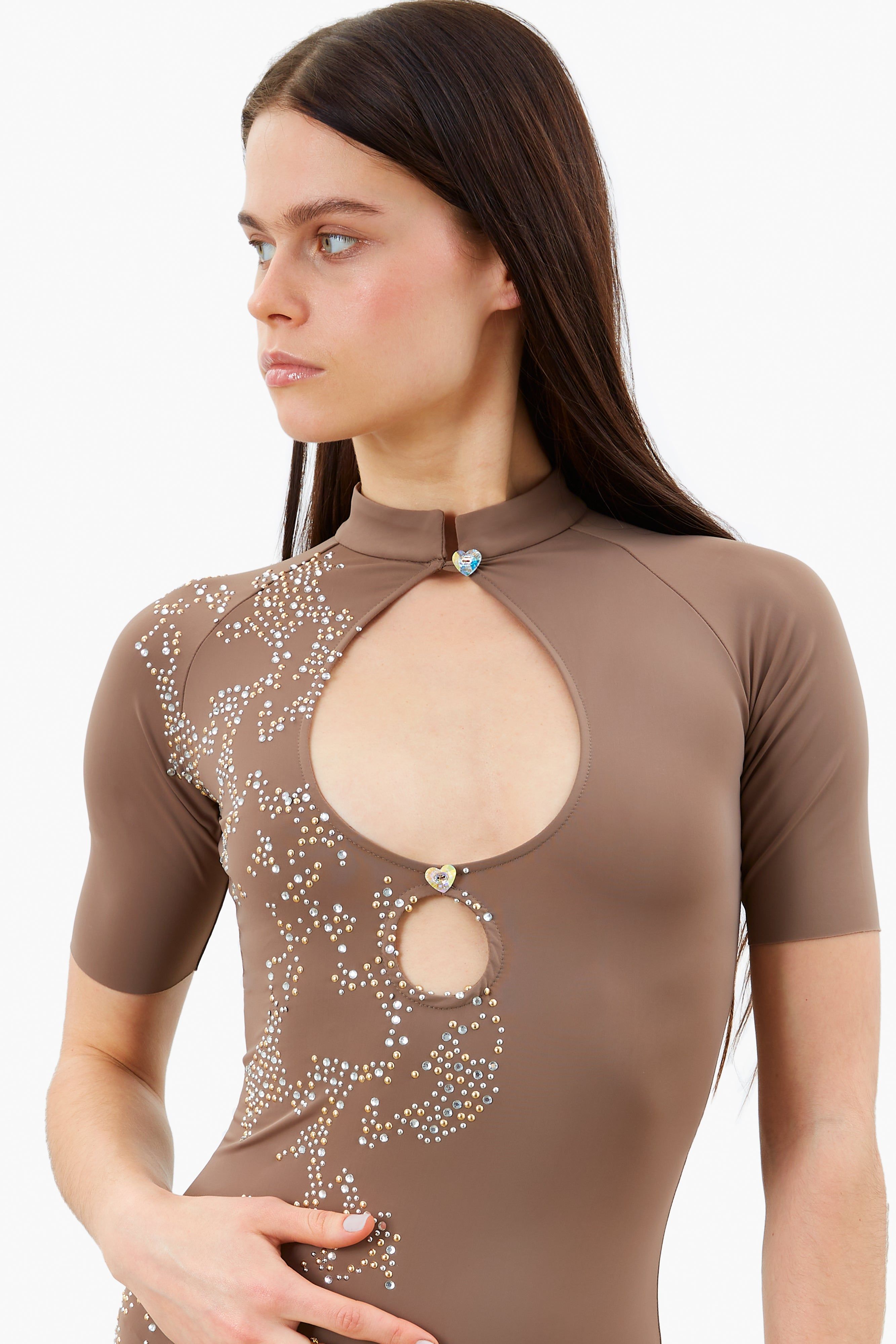 Daisy Dress Tobacco sold by Poster Girl product image thumbnail 3