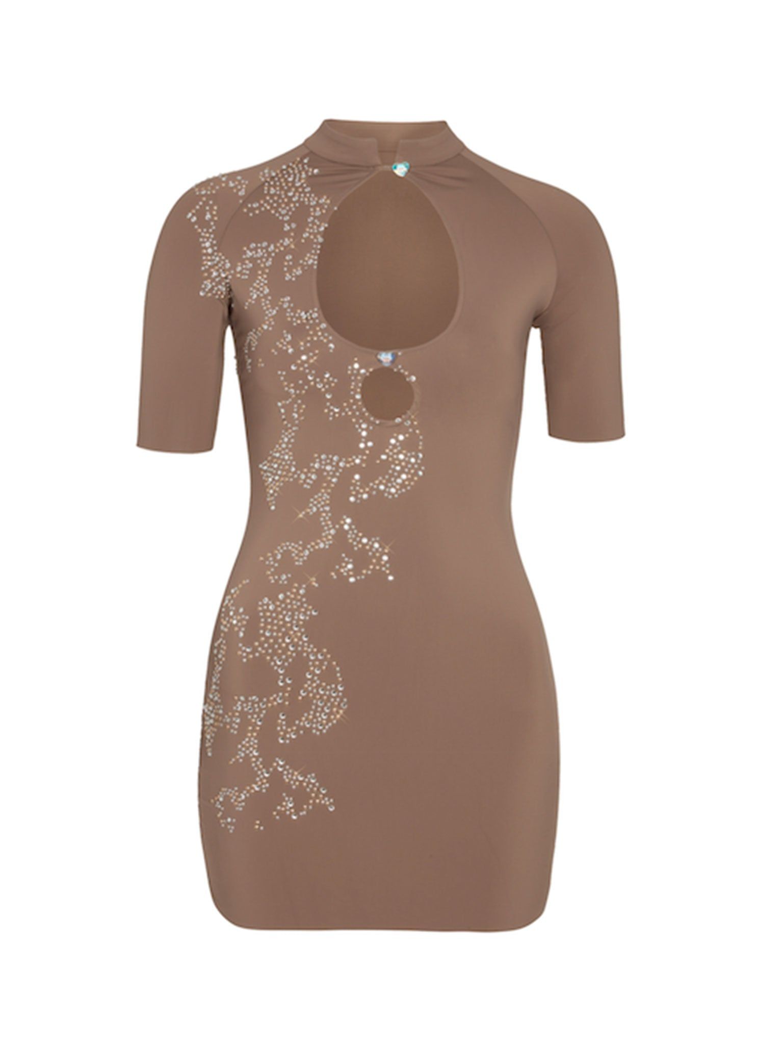 Daisy Dress Tobacco sold by Poster Girl