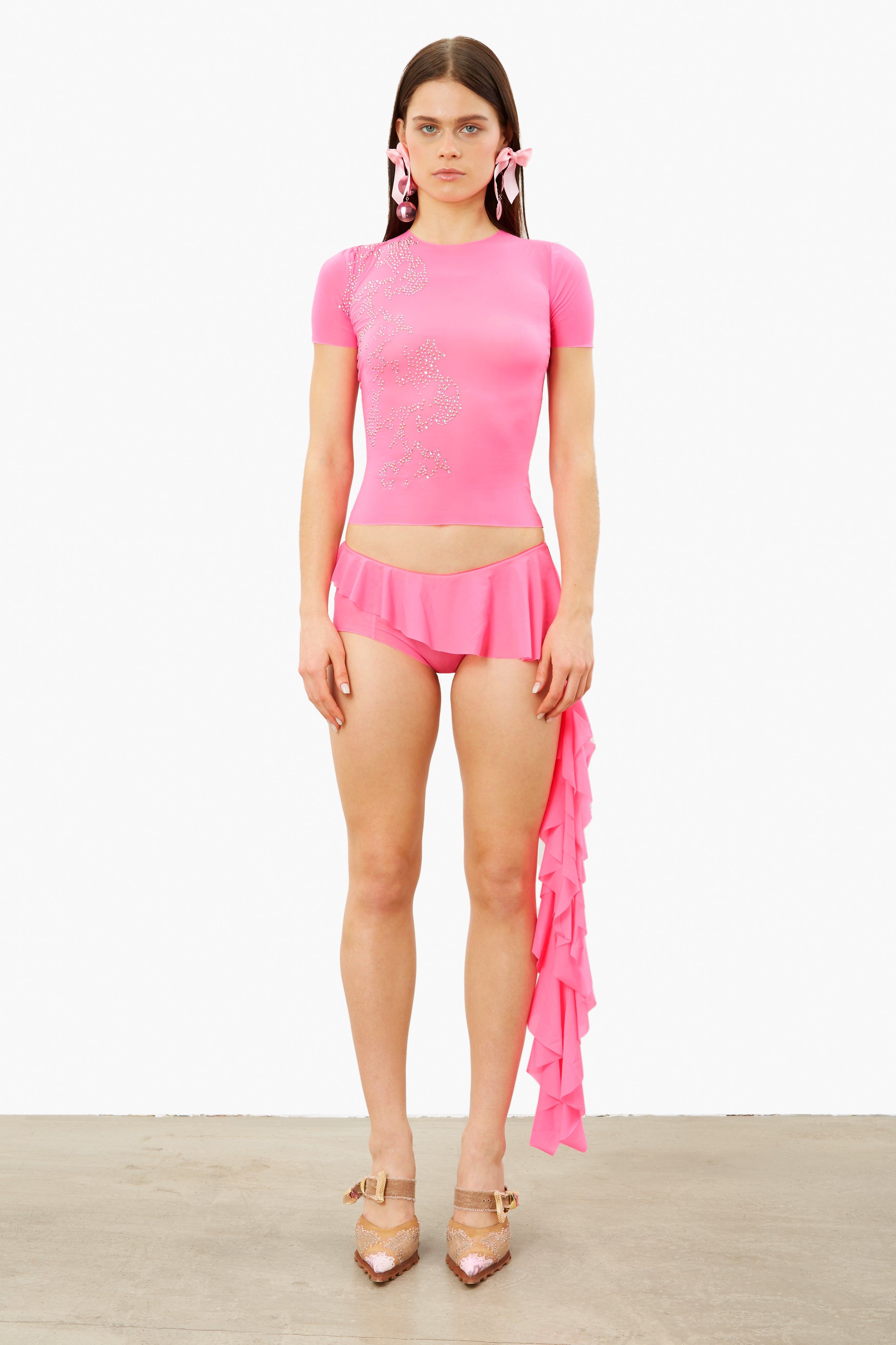 Terry Tee Pink Texas sold by Poster Girl product image thumbnail 2