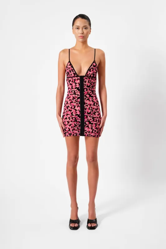 Doll Dress Pink Leopard Print made by Poster Girl