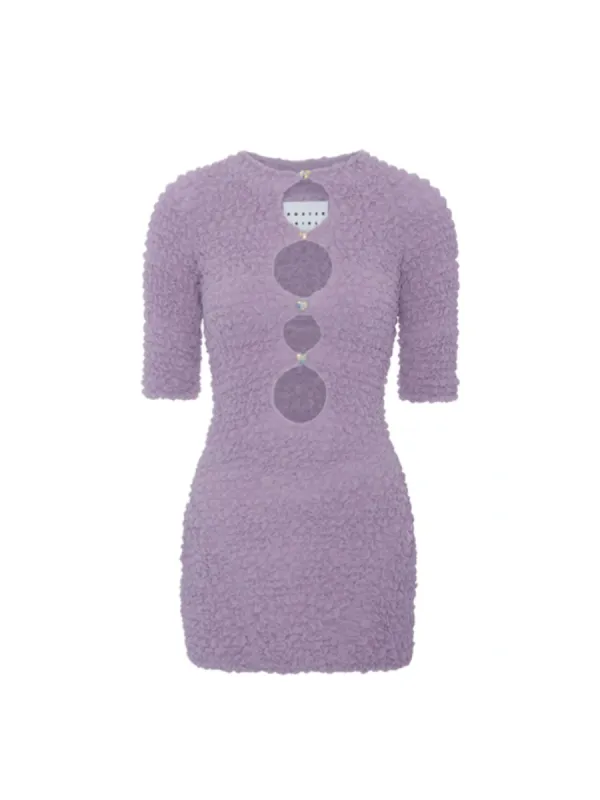 Smocked Miranda Dress Lilac sold by Poster Girl