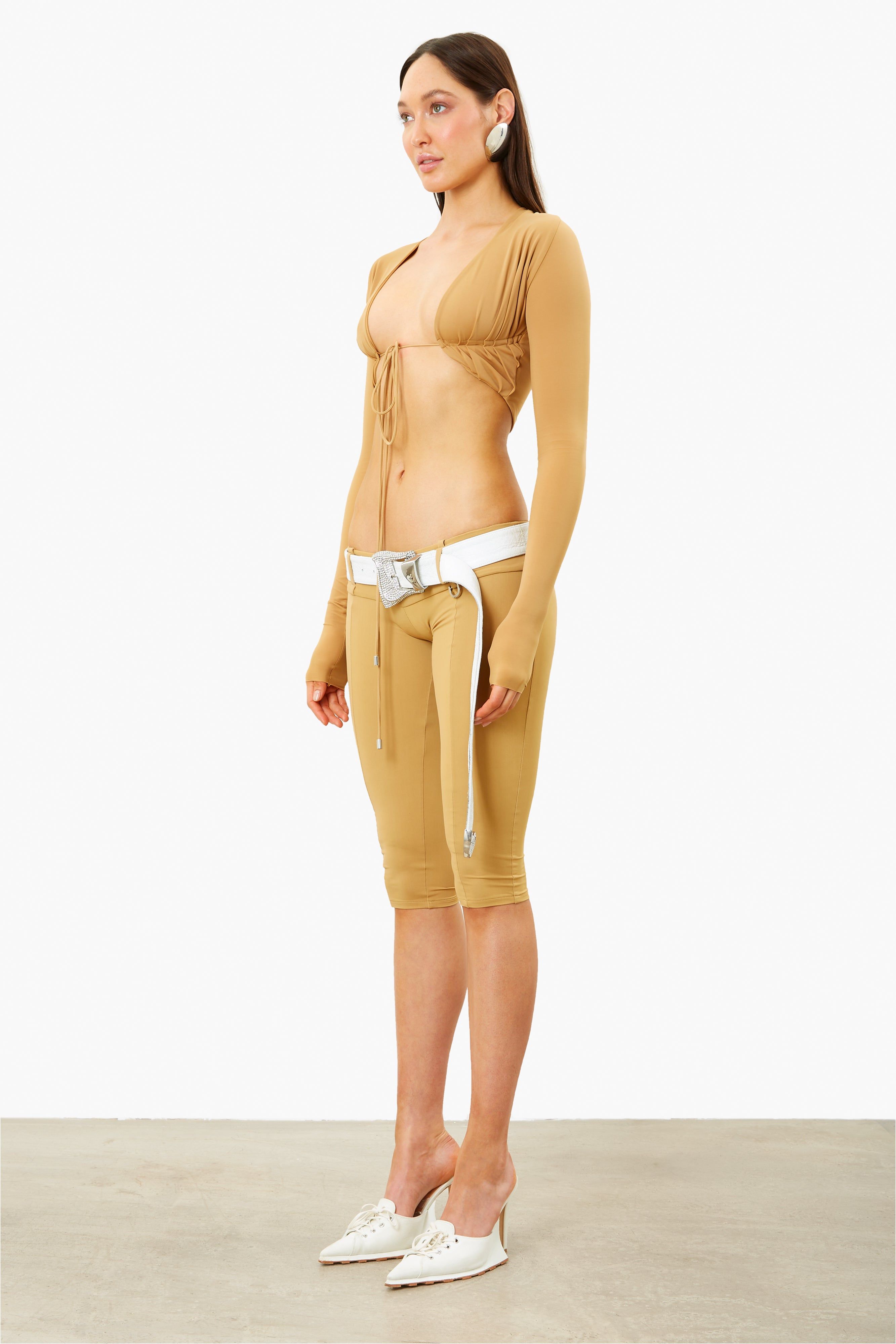 Yasmin Bikini Trousers Biscotti sold by Poster Girl product image thumbnail 2