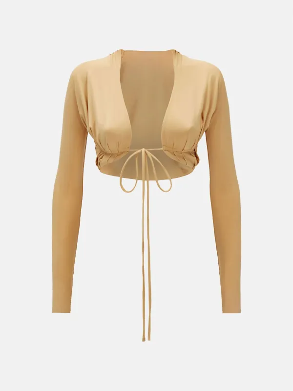 Yasmin Top Biscotti sold by Poster Girl