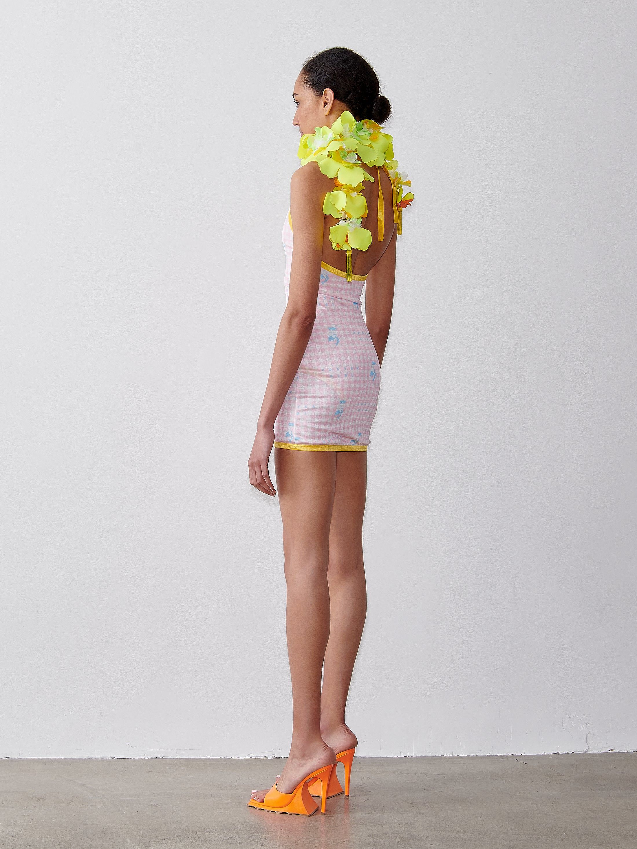 Regina Playsuit Dress Sunshine Gingham sold by Poster Girl product image thumbnail 3