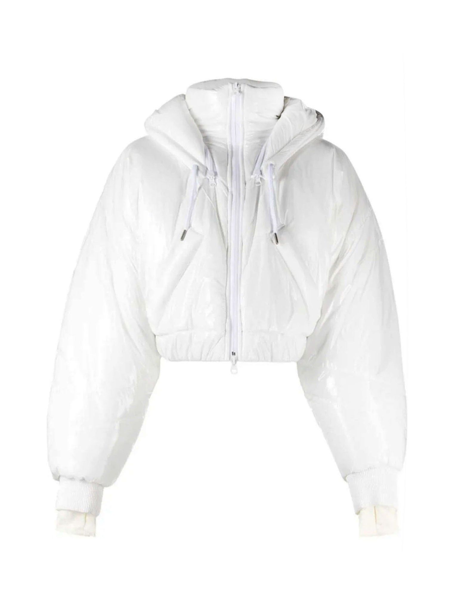 Bianca Bomber Jacket Off White sold by Poster Girl