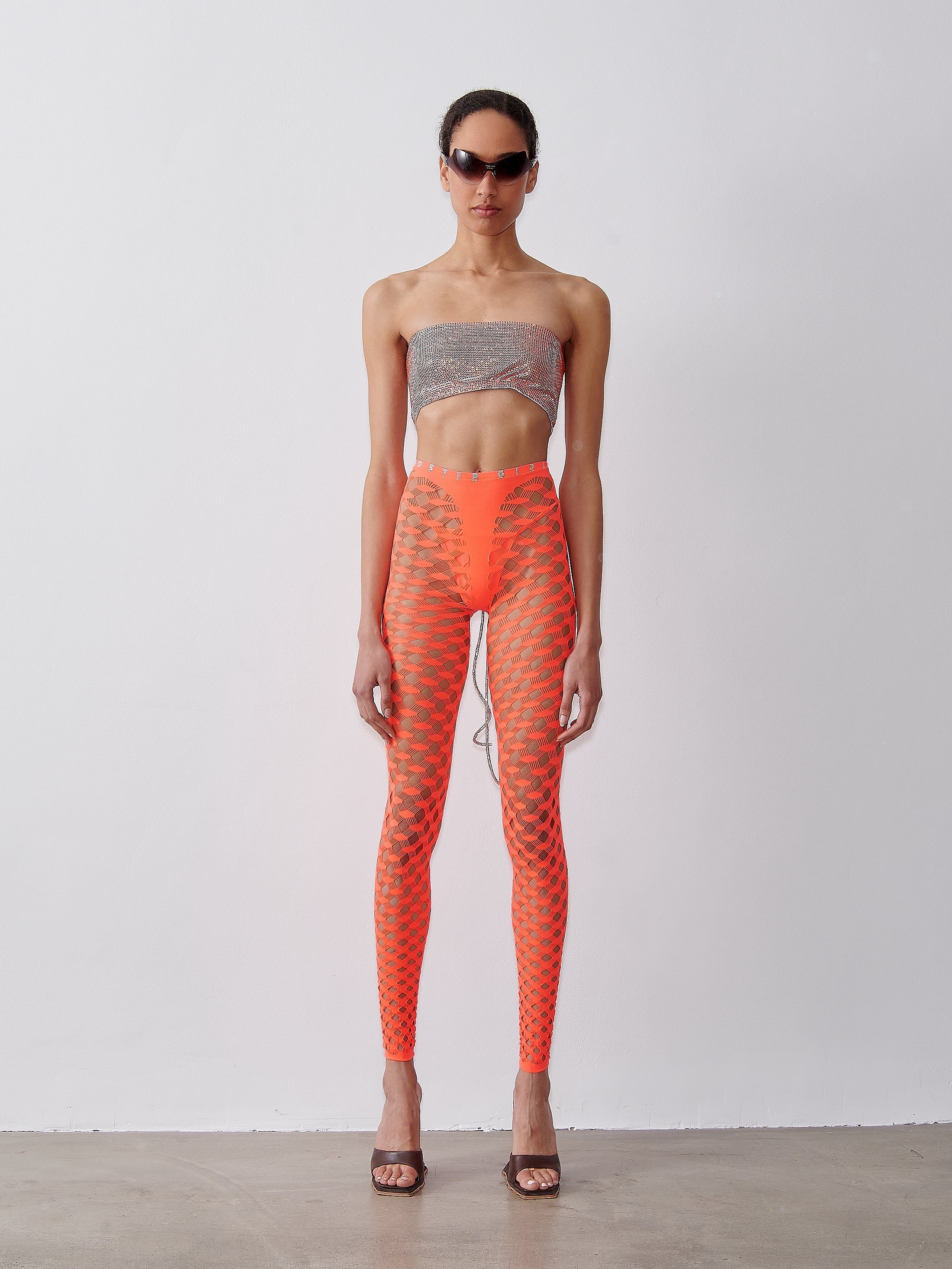 Rhinestoned Brooke Bra Aperol Spritz sold by Poster Girl product image thumbnail 2