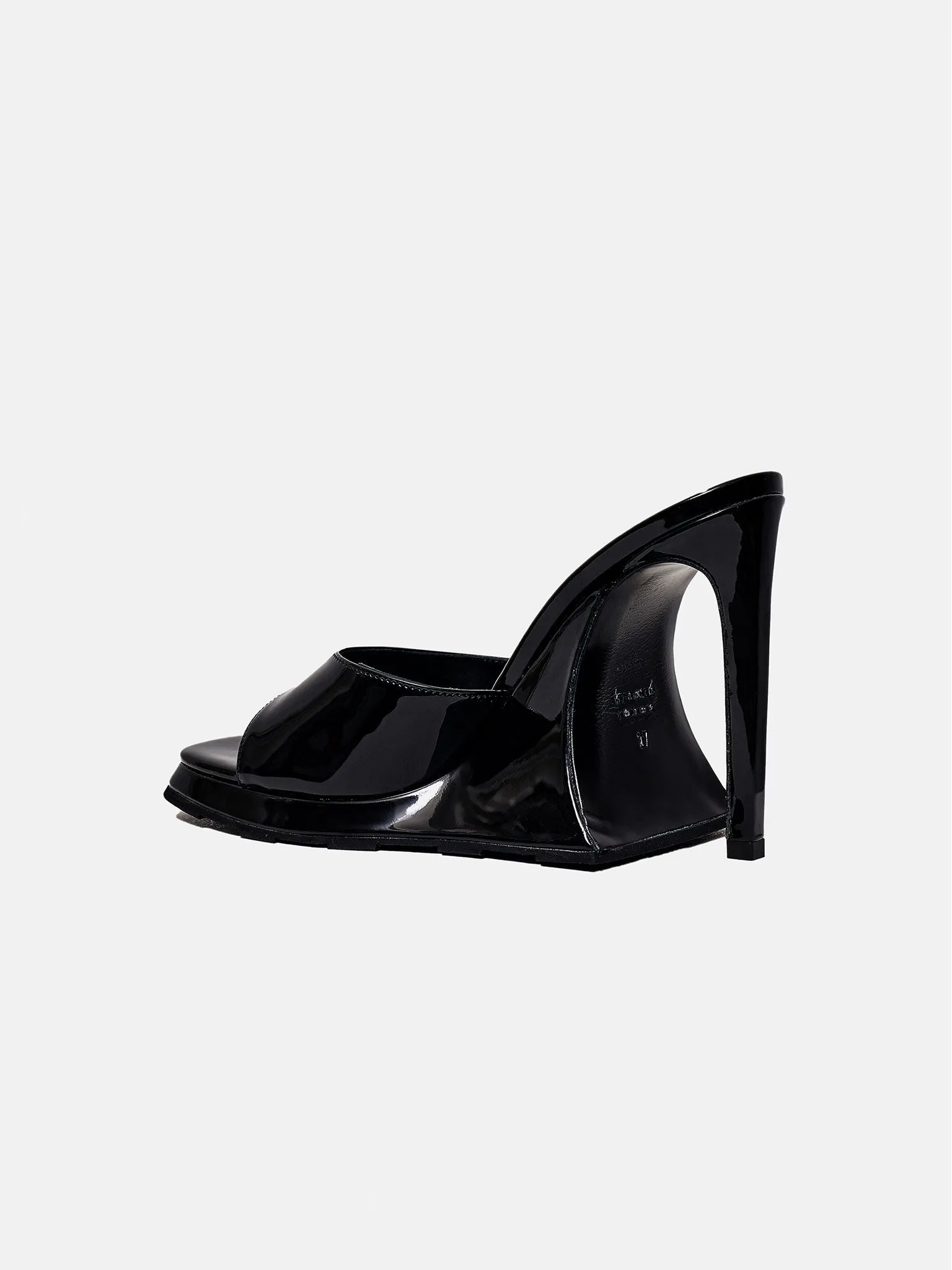 Ursula Mules Patent Leather Black sold by Poster Girl product image thumbnail 2