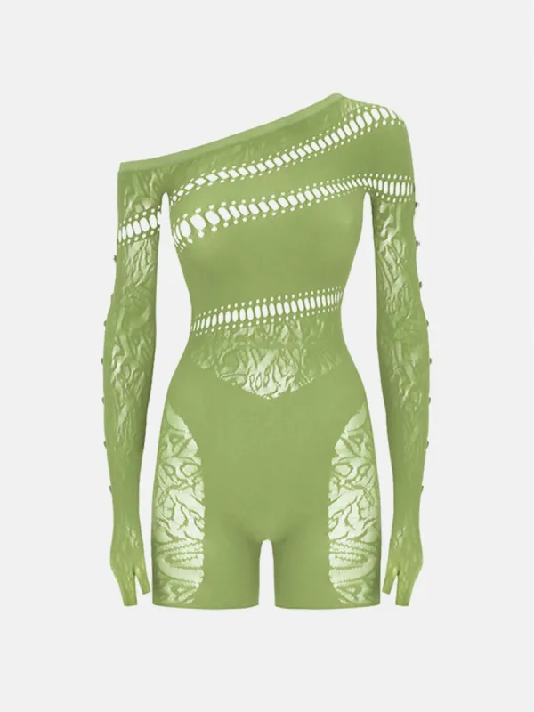 Ivy Jumpsuit Sativa Green sold by Poster Girl