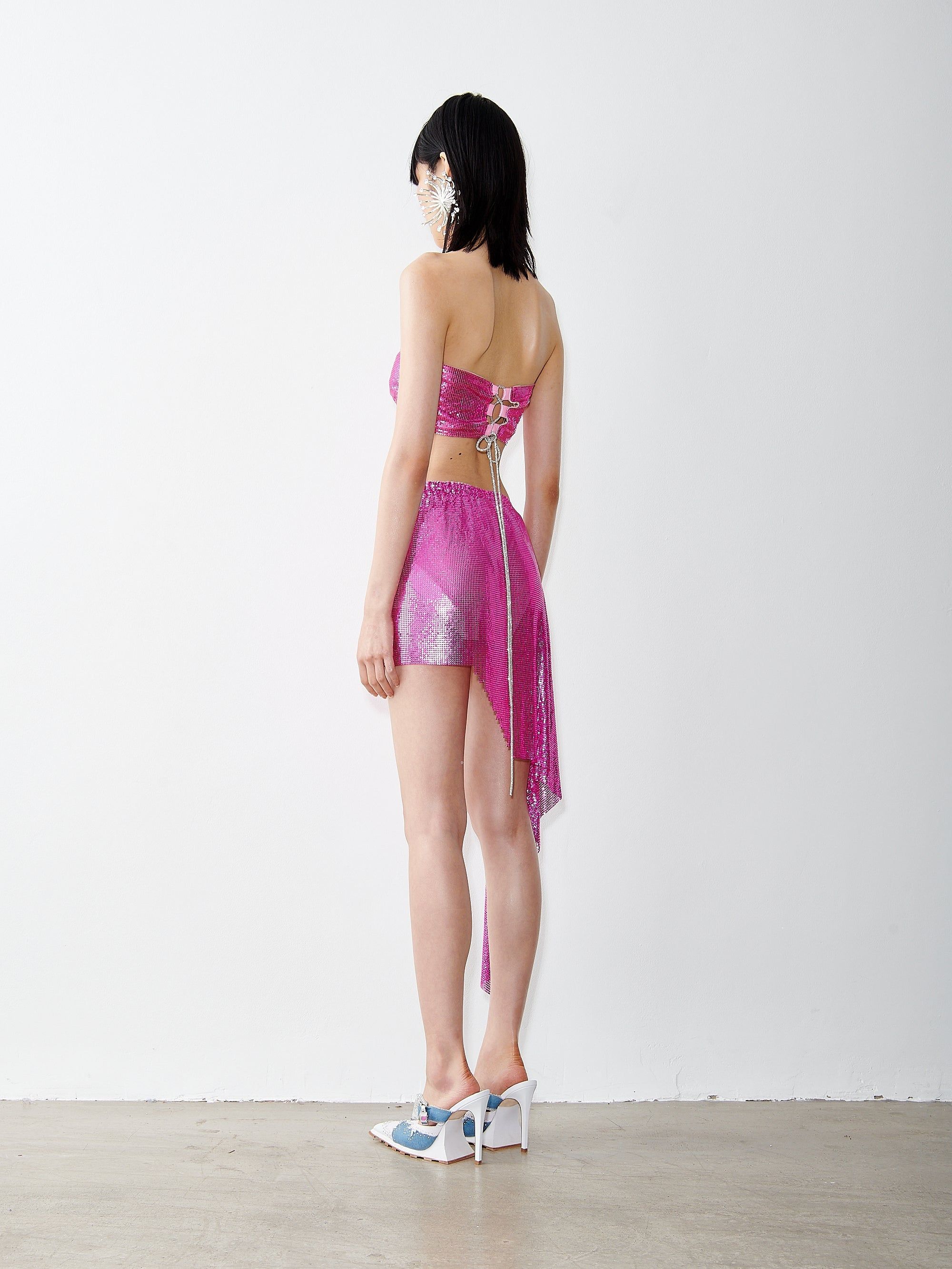 Marjan Skirt Bubblegum sold by Poster Girl product image thumbnail 3