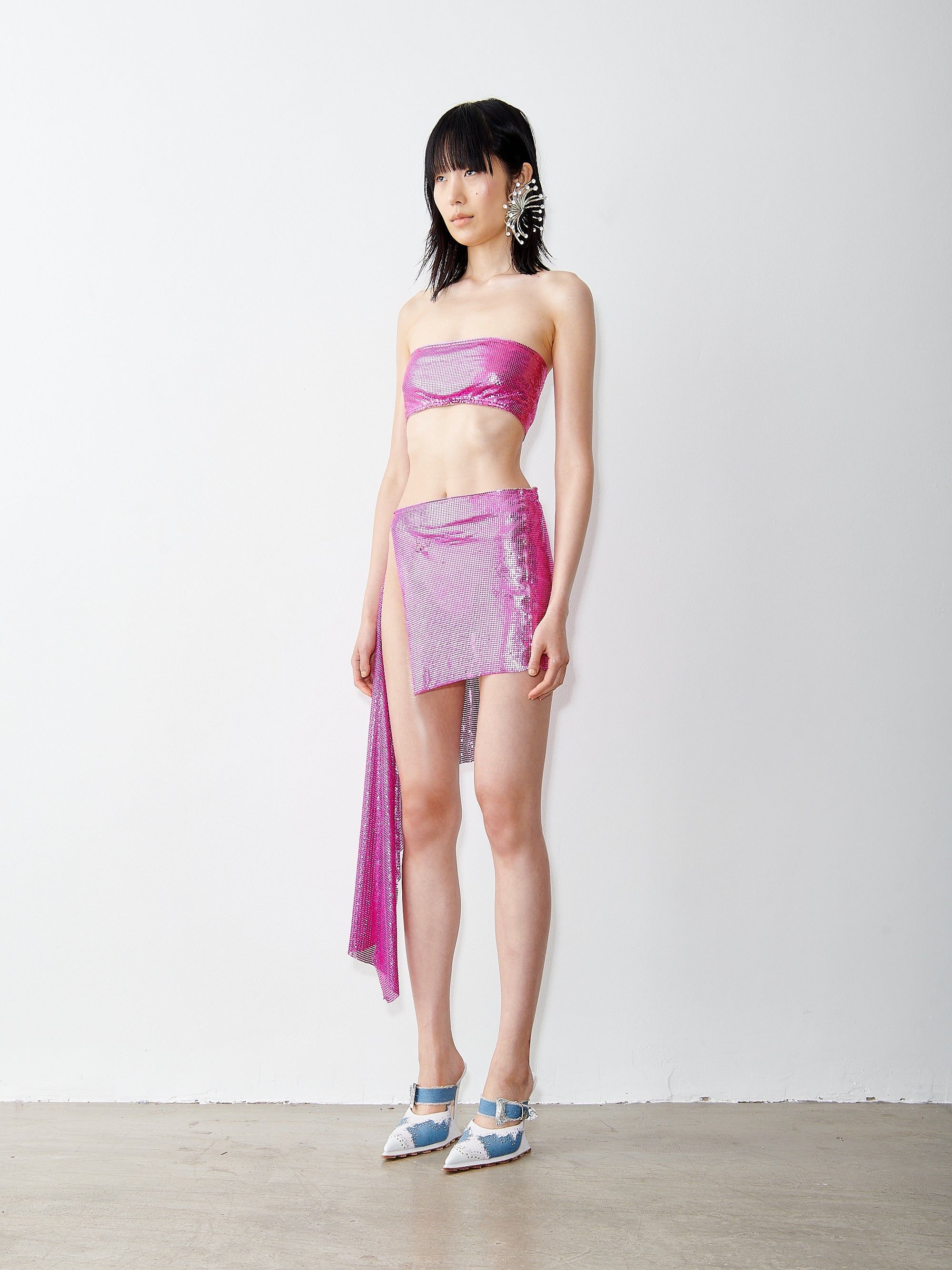 Marjan Skirt Bubblegum sold by Poster Girl product image thumbnail 4