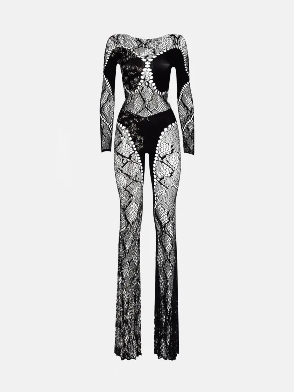 Exclusive Kai Jumpsuit Jet Black sold by Poster Girl