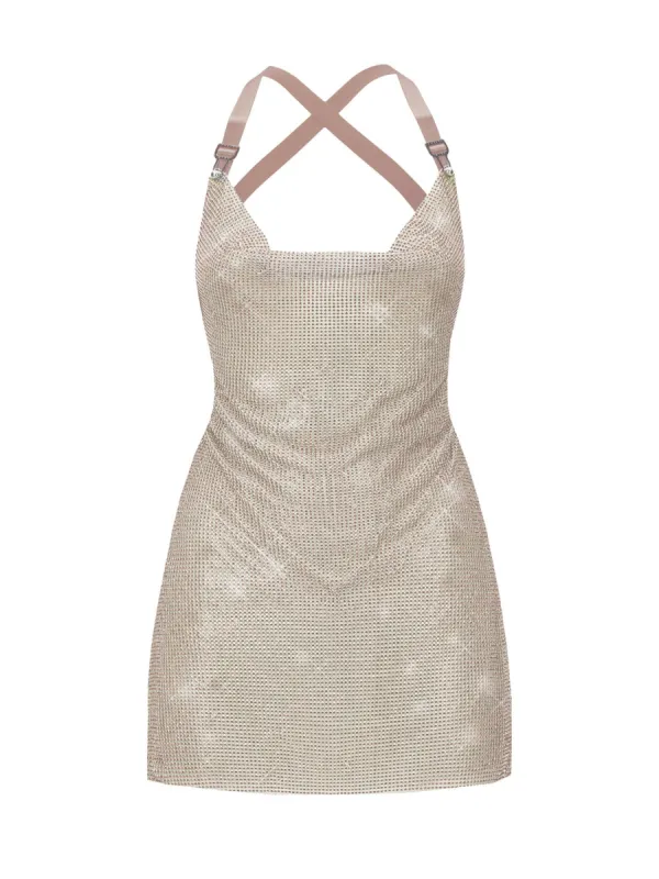 Rhinestoned Calypso Dress in Long Island sold by Poster Girl