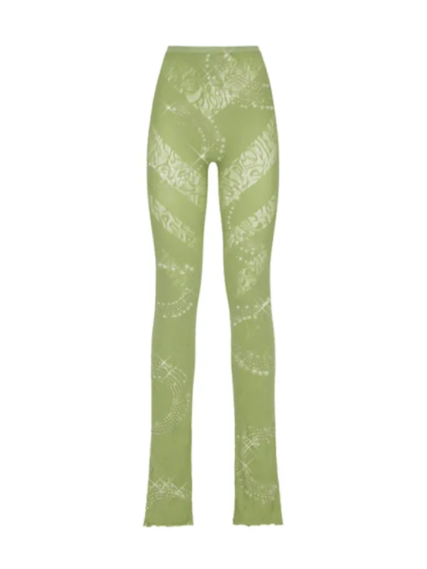 Maia Pants Sativa Green sold by Poster Girl
