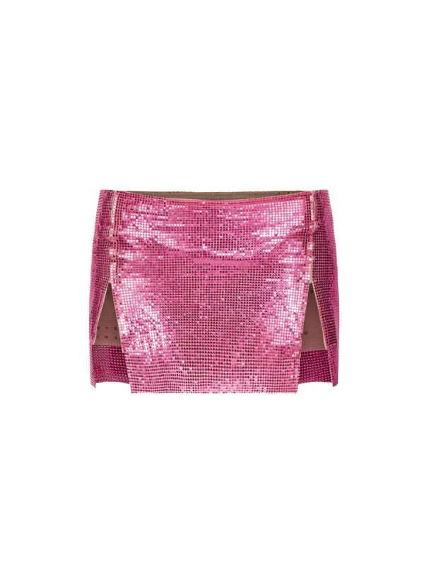 Mia Micro Skirt Bubblegum sold by Poster Girl
