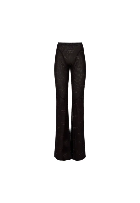 Camilla Pants Black Logo sold by Poster Girl