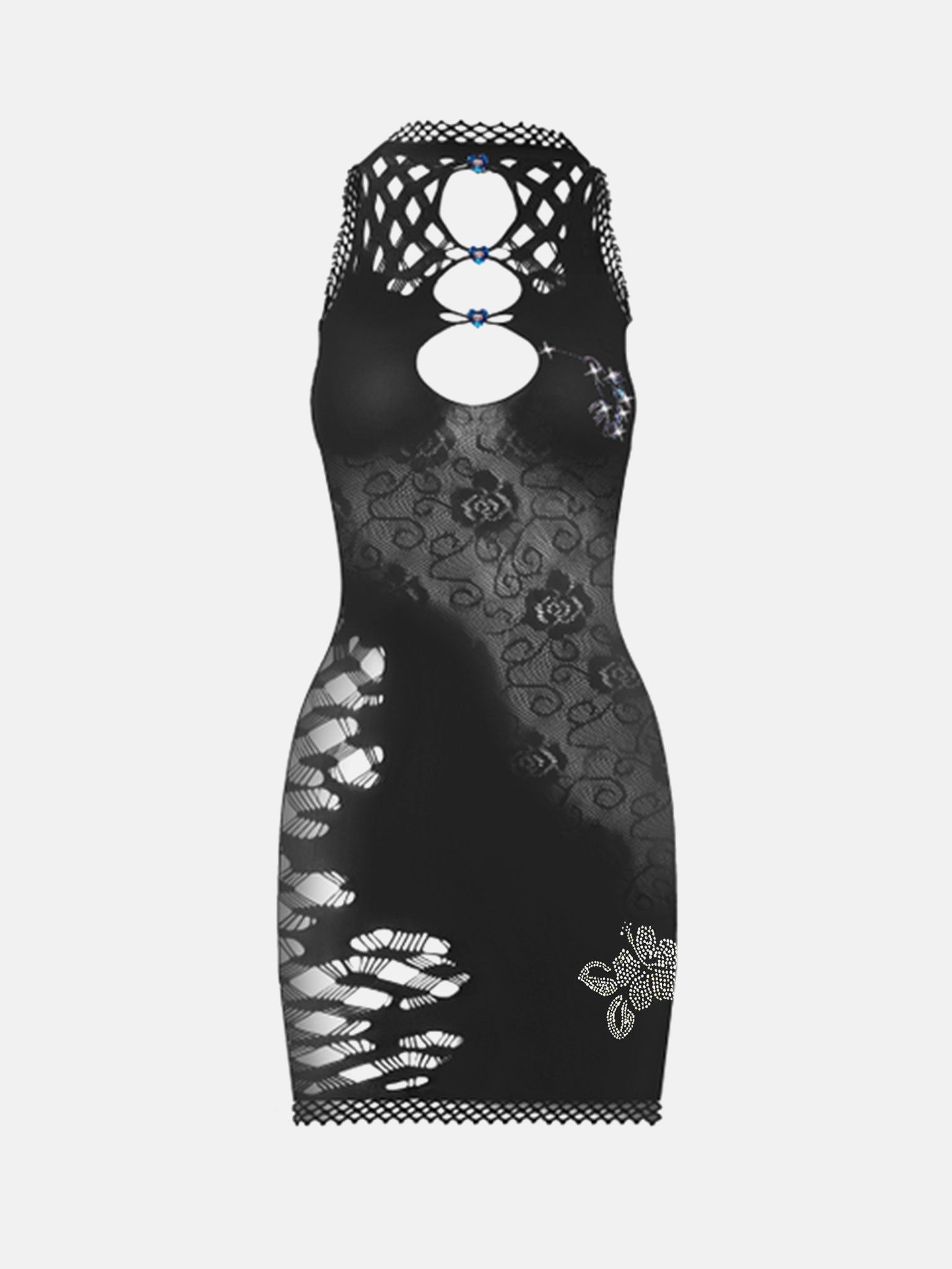 Darcia Dress Jet Black sold by Poster Girl