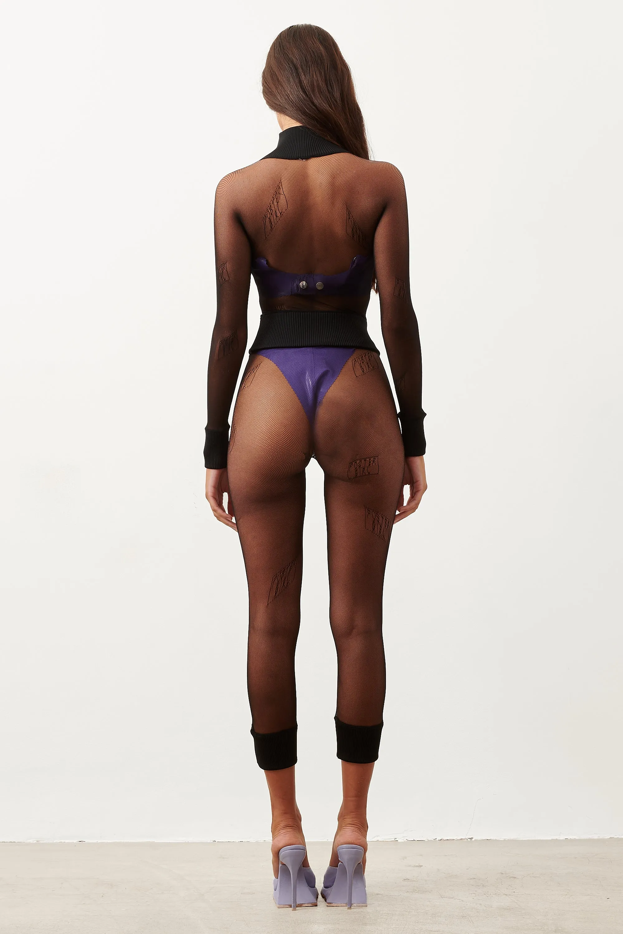 Ahoy Crop Top Black sold by Poster Girl product image thumbnail 4