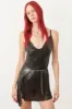 Adrianne Dress in Jet Black sold by Poster Girl